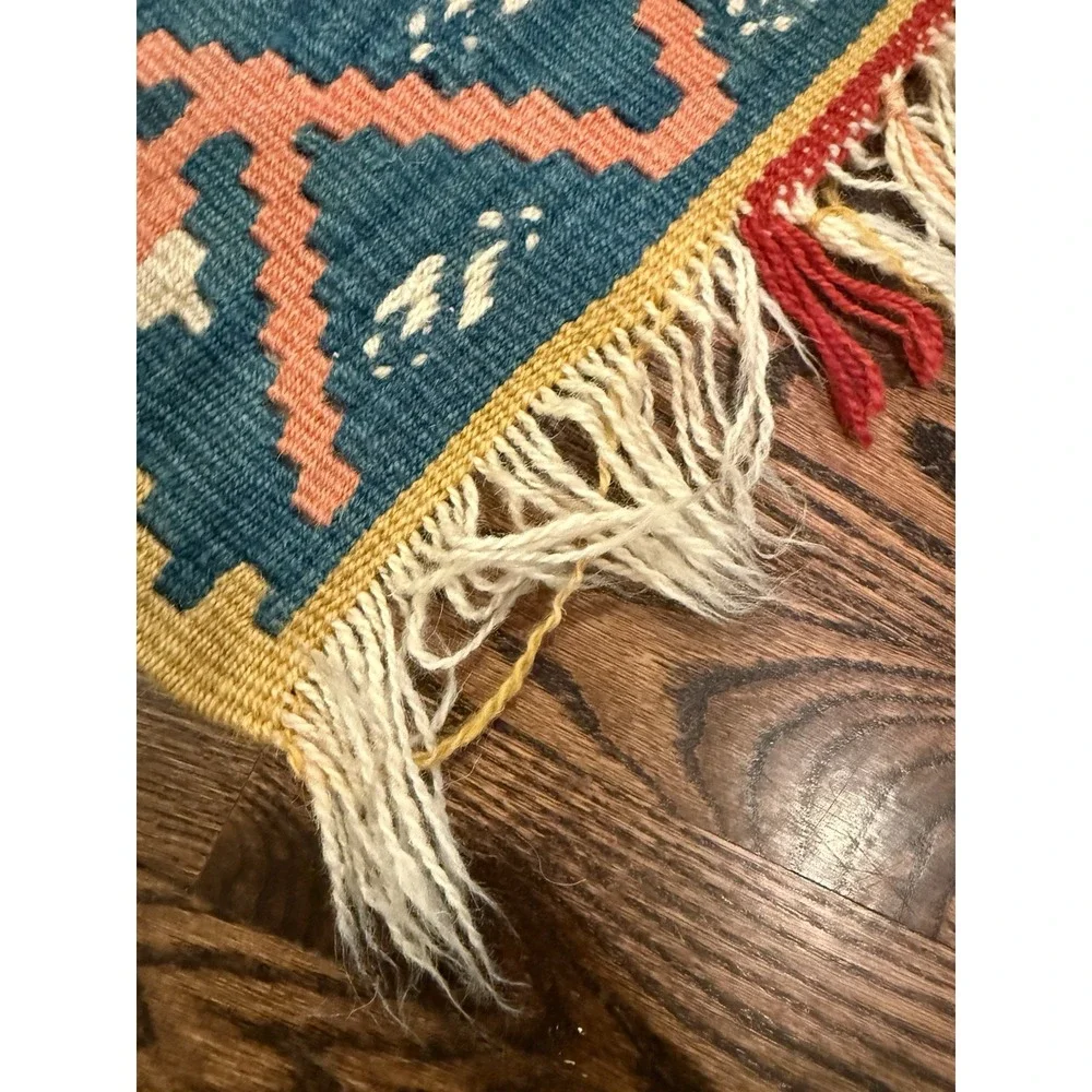 Vintage Turkish Wool Area Rug